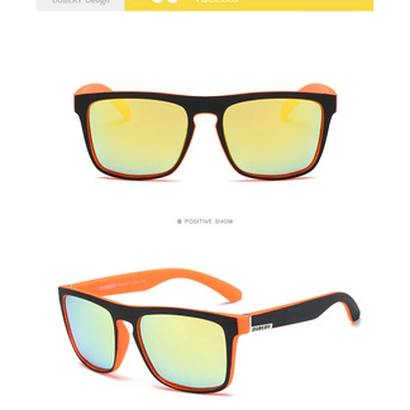 

square Sport Men Sunglasses 2020 Shockingly Colors Polarized Sun Glasses Outdoor Driving Photochromic Sunglass With Box UV400