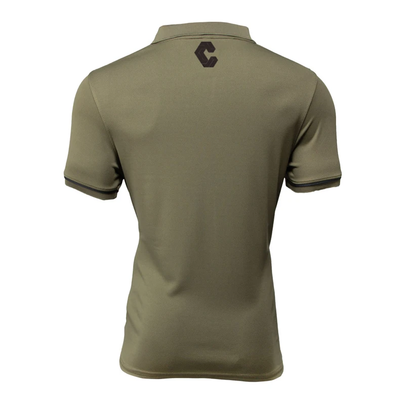 Бренд Camisa masculina мужские рубашки поло быстросохнущие с коротким рукавом мужские рубашки поло спортивные майки Golftennis размер плюс Мужской топы