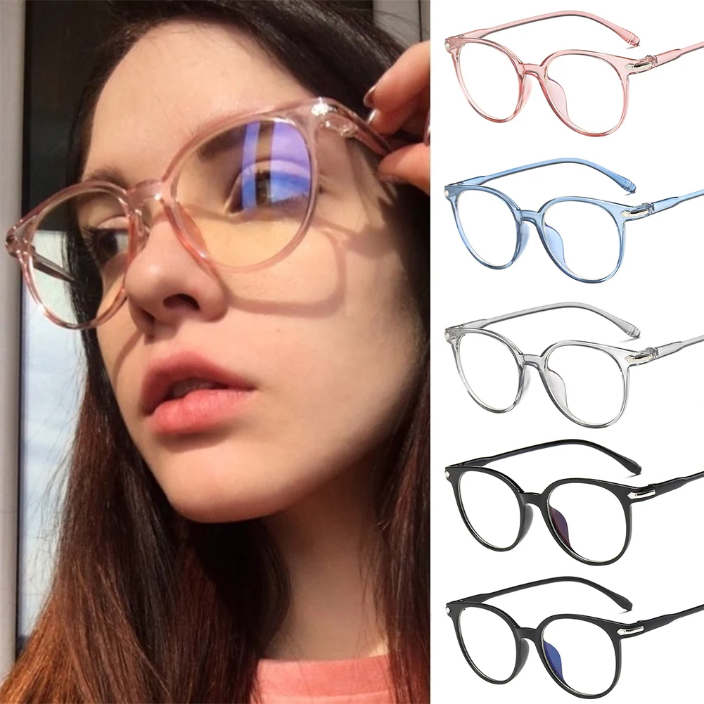 

Sale Zero Diopter Glasses Light And Comfortable PC Frame Literary Students Myopia Frames Fashion Unisex Glasses Dropshipping