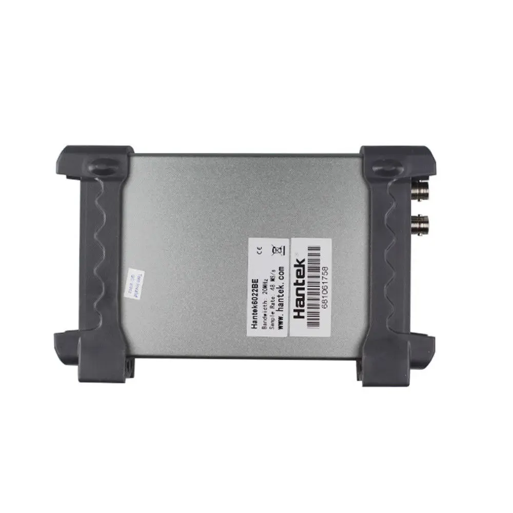 Hantek 6022BE PC USB цифровой осциллограф виртуальный Портативный Осциллограф 2 канала 20