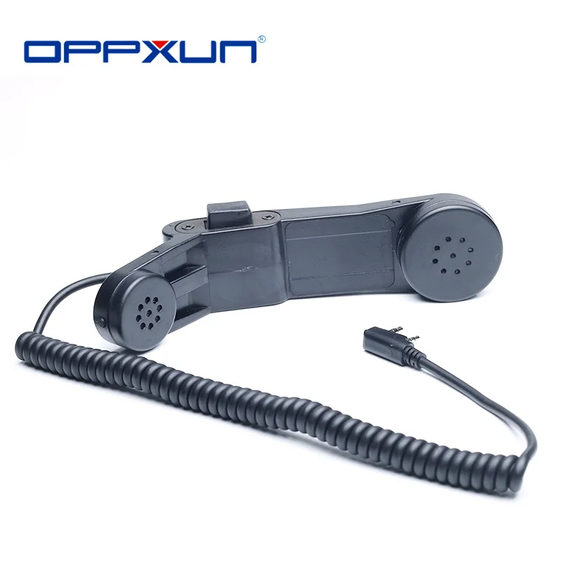 

Military Handheld Speaker Microphone PTT for BaoFeng UV-5R BF-888s GT-3 DM-5R Plus TYT Kenwood Walkie Talkie Radio Shoulder Mic