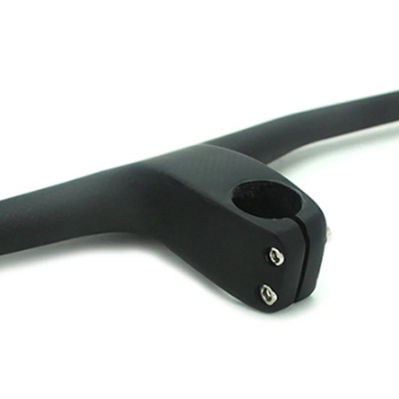 

Carbon Fiber -17 Degree Integrated MTB Bike Bicycle Handlebar Stem Durable Lightweight Bicycle Accessories