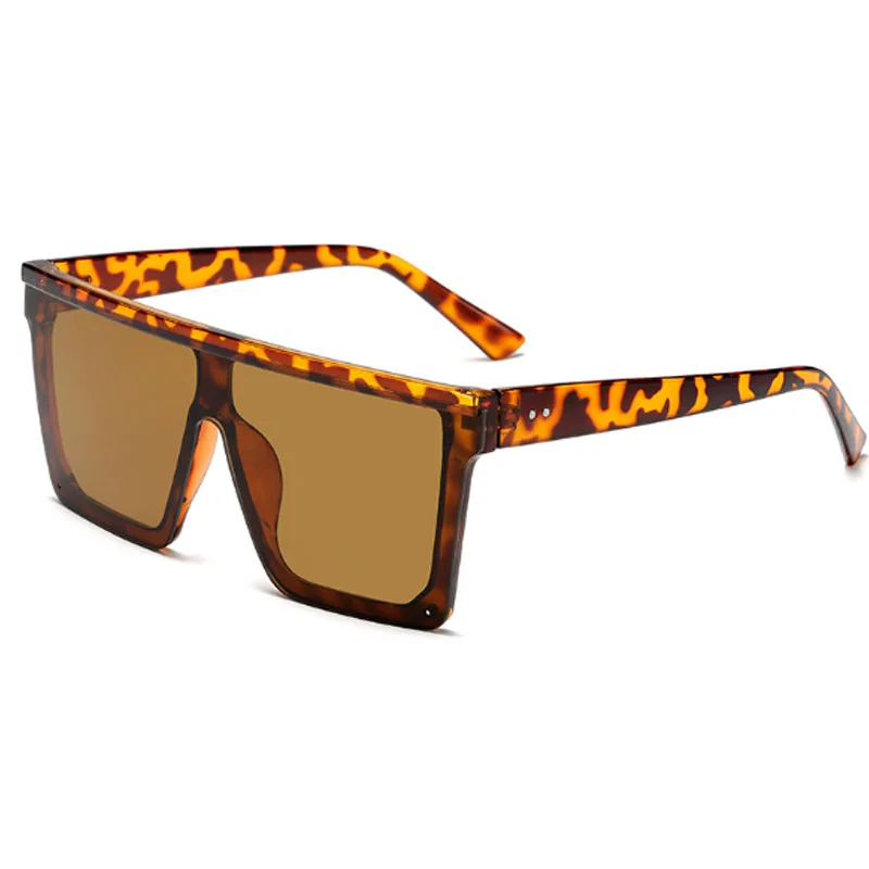 Брендовые дизайнерские квадратные Винтажные Солнцезащитные большие очки для