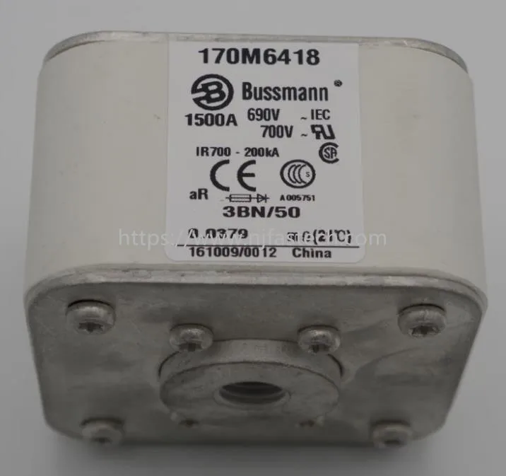 

dc fuse 1500A 700V 170M6418 fuse price power fuse hrc fuse link