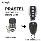 PRASTEL TC4E двери гаража 433,92 МГц RF пульт Управление непрерывно изменяющийся код PRASTEL MPSTP2E ручной передатчик ворота управления открывания двери