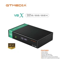 gtmedia v8x satellite tv receiver hevc h 265 receptor dvb s2 spaingermanyitalypolandportugal satellite receiver tv box