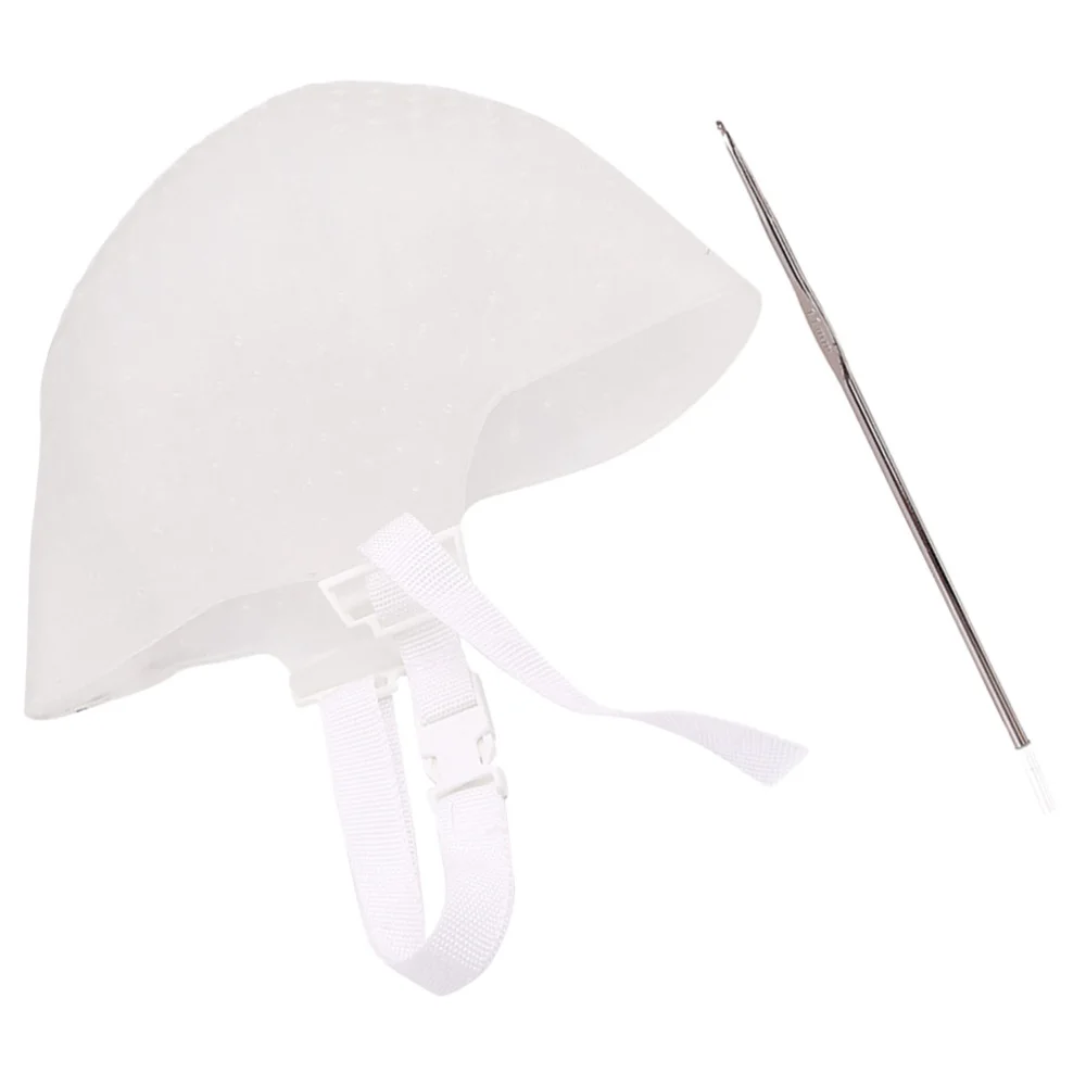 

2pcs Disposable Salon Hair Coloring Highlighting Caps Hair Dye Tools Tinting Cap