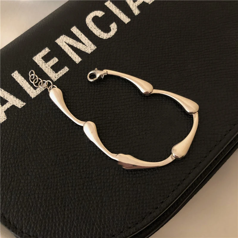

MEYRROYU 925 Sterling Silver Vintage Creative Multi-Section Bracelet Ladies Bohemian Fashion Jewelry Bracelet Wholesale