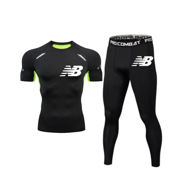 Мужской спортивный костюм новинка черные колготки костюмы комплект для