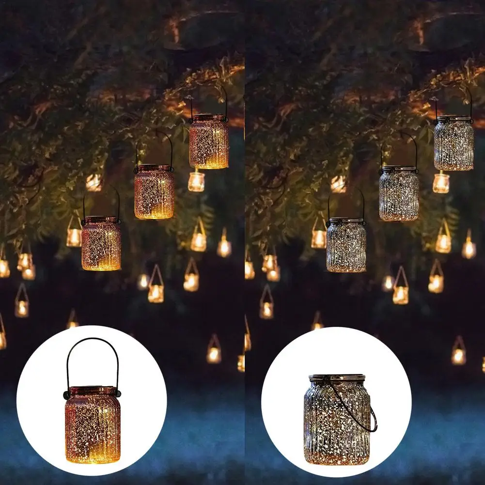 Chapeamento de Vidro Mesa ao ar Luz de Fadas Luz da Sala Frasco Solar Gramado Estrelado Parede Haning Garrafa Casa Lâmpada Livre Jardim Decoração Natal Led