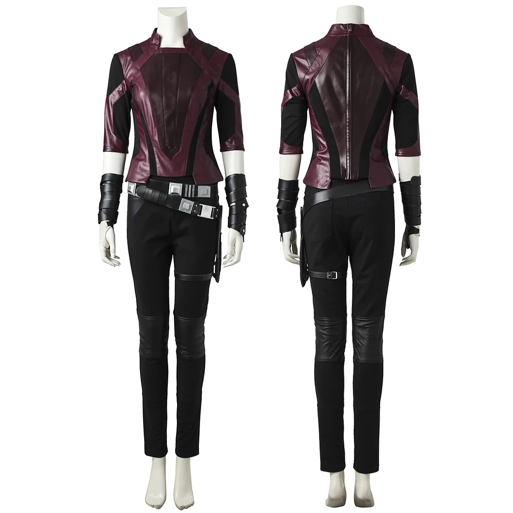 

Movies Galaxy 2 Cosplay Superhero Costume Gamora Fashion Clothing Halloween Carnival Outfit Full Sets With Boots