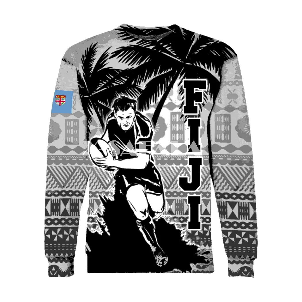 

Fiji Tapa Rugby Polynesian 3D Print XS-7XL Hoodie Man Women Harajuku Outwear Zipper Pullover Sweatshirt Unisex-3