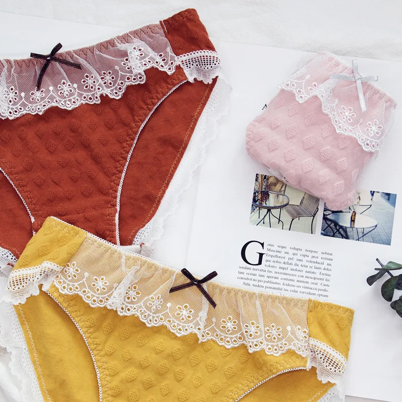 SP &amp CITY японское сказочное кружевное нижнее белье хлопковое для менструации