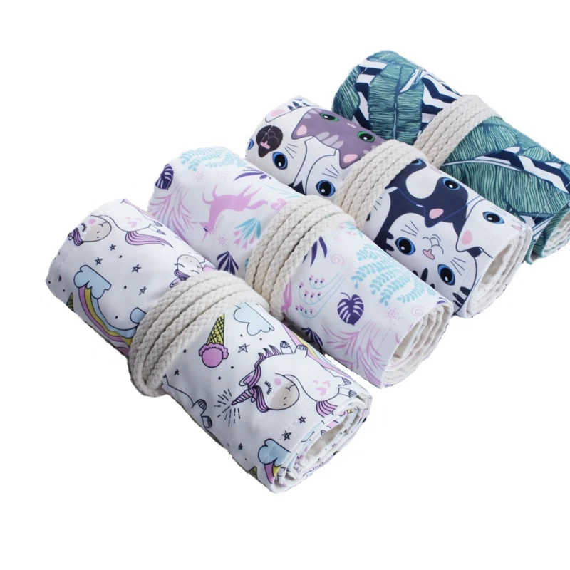 Милый чехол для школьного карандаша с единорогом милым котом большой пенал