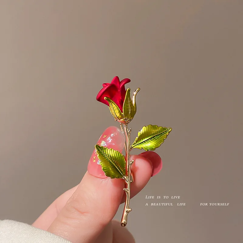 Европейская и американская ретро роза искусственная кожа простой темперамент