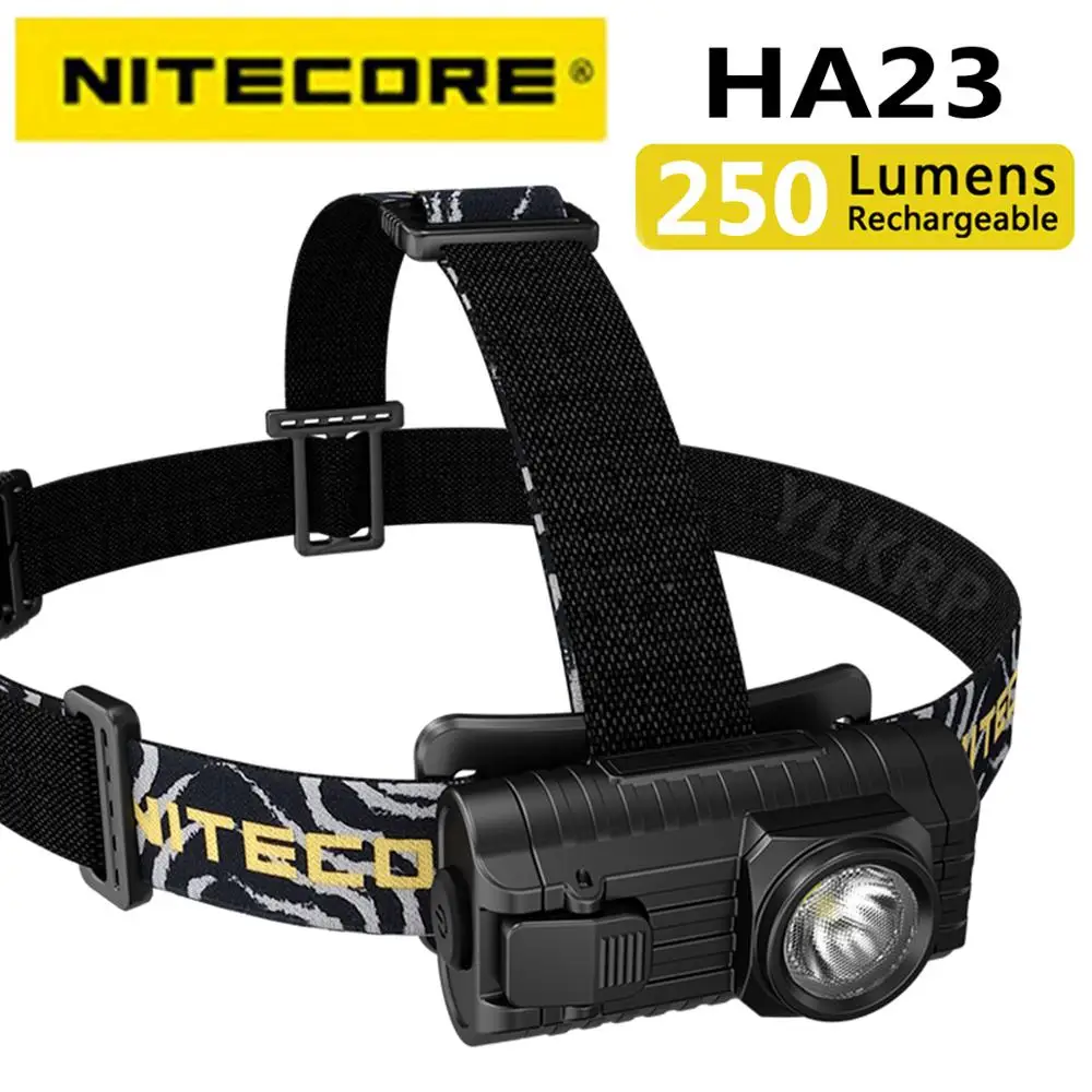 Светодиодный налобный фонарь NITECORE HA23 CREE XP G2 S3 250 люмен водонепроницаемый