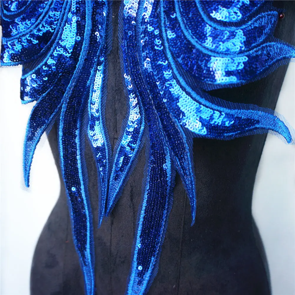 2 шт. кружевная ткань с блестками | Дом и сад