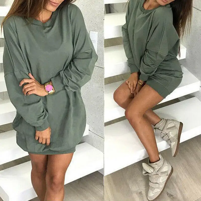 Женская толстовка с капюшоном зимний длинный пуловер оверсайз 2020|Джемперы| |