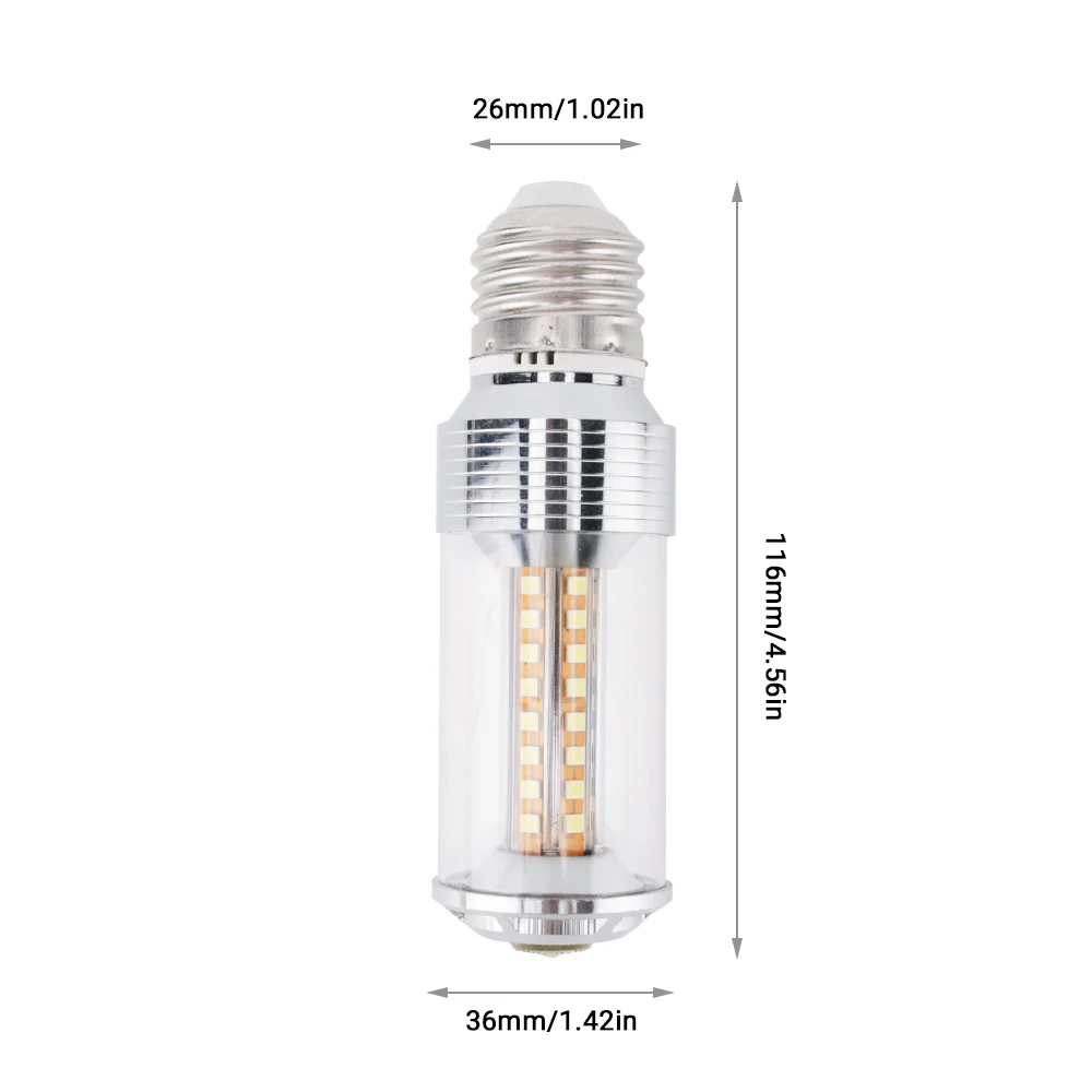 E27 Светодиодный светильник 2835SMD AC 85 265V 50HZ 10WC кукурузная лампа 52 светодиодный s