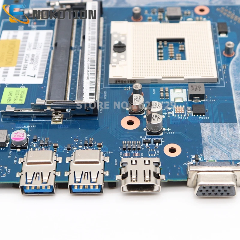 Материнская плата NOKOTION QCLA4 LA-8861P BA59-03397A для Samsung NP350 NP350V5C 350V5X DDR3 HD4000 + HD7600M |