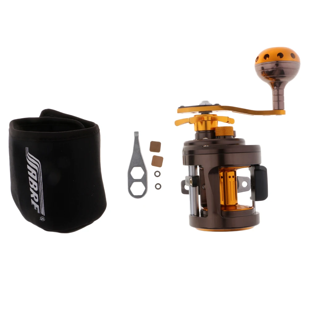 

Dual Brake Big Game Fishing Reel Conventional Trolling Reel Left /Right Hand