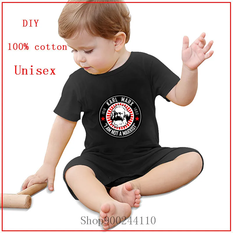 Маркса я не марксист костюм комбинезоны с короткими рукавами Одежда для