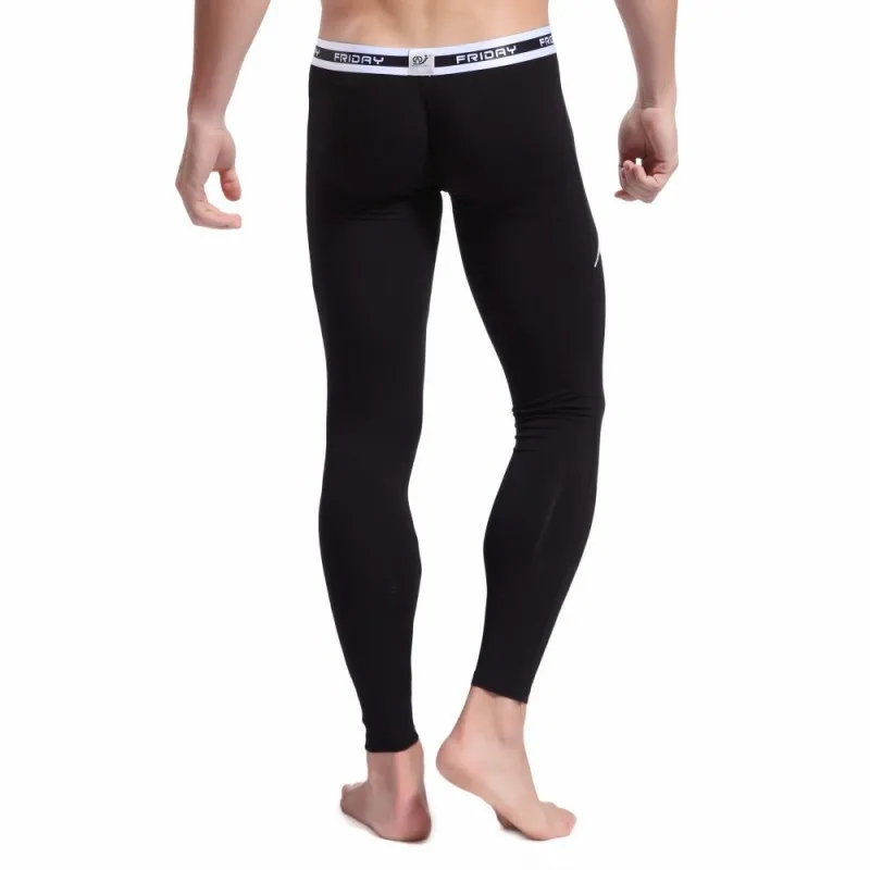 Новые мужские подштанники теплые штаны тонкие эластичные Мужская мода
