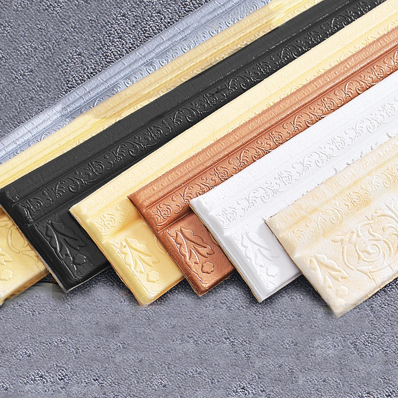 Самоклеящиеся наклейки GYEY 3D для линии талии настенные Фоновые бортик на стену