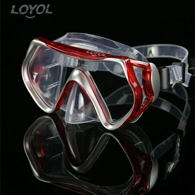 Профессиональная маска для подводного плавания взрослых плавательные очки Mergulho