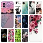 Чехол для Vivo Y53s V2058, Модный мягкий чехол с цветочным принтом для Vivo Y15s Y53s 4G Y15A 2021, оболочка, чехлы для VivoY15s Y 15S, чехол