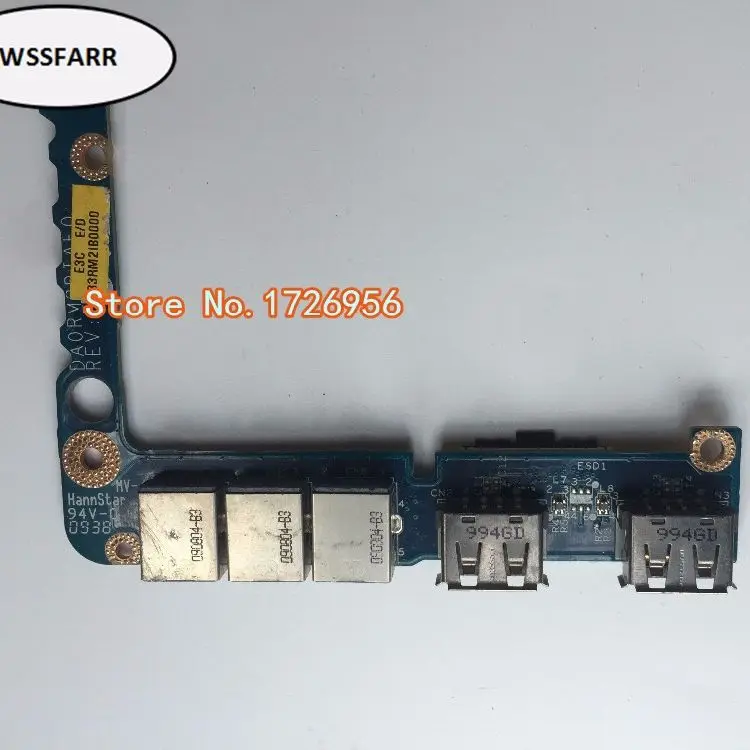 Оригинальный 0K246F DA0RM2PIAE0 USB аудио порт плата ввода вывода для Dell Серии XPS 1640|usb