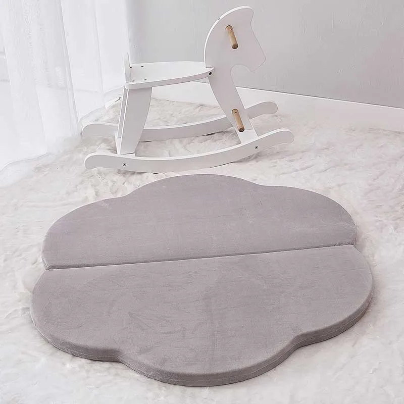 Многофункциональный уютный комбинированный коврик с лепестками для детской