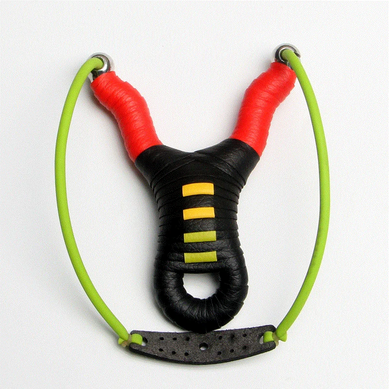 Новинка Рогатка из нержавеющей стали с обратной стороны Одиночная карточка для