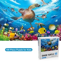 kids puzzles 100 pieces underwater world puzzle game educational toy gift for children aged 4 to 8 igsaw puzzles toys