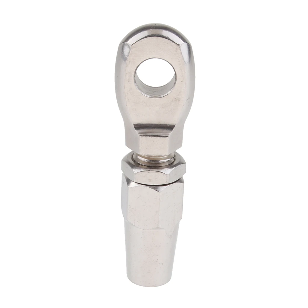 

8MM Stainless Steel Wire Ropes Swageless Eye Terminal End Compression