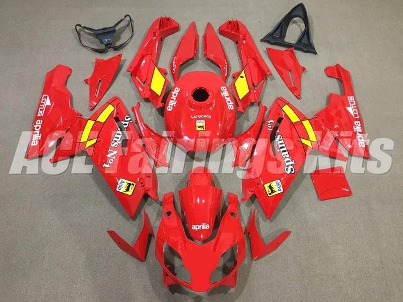 

New ABS Fairings kit Fit for Aprilia RS125 125 2006 2007 2008 2009 2010 2011 RS4 50 06 07 08 09 10 11 bodywork set 48 red yellow