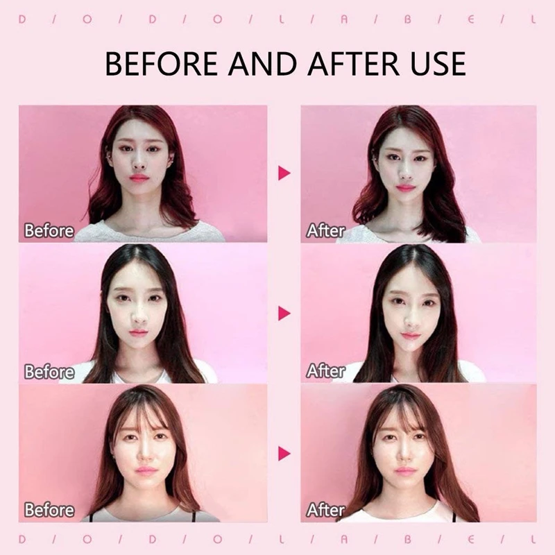 40 шт./компл. невидимые тонкие наклейки для лица лицевая линия морщин провисания