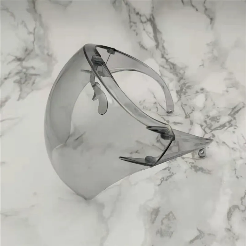 Fashion Clear Full Face Shield Colorful/Transparent Visor Sunglasses PC Anti-Oil Anti-Fog Frame Goggle Children | Дом и сад