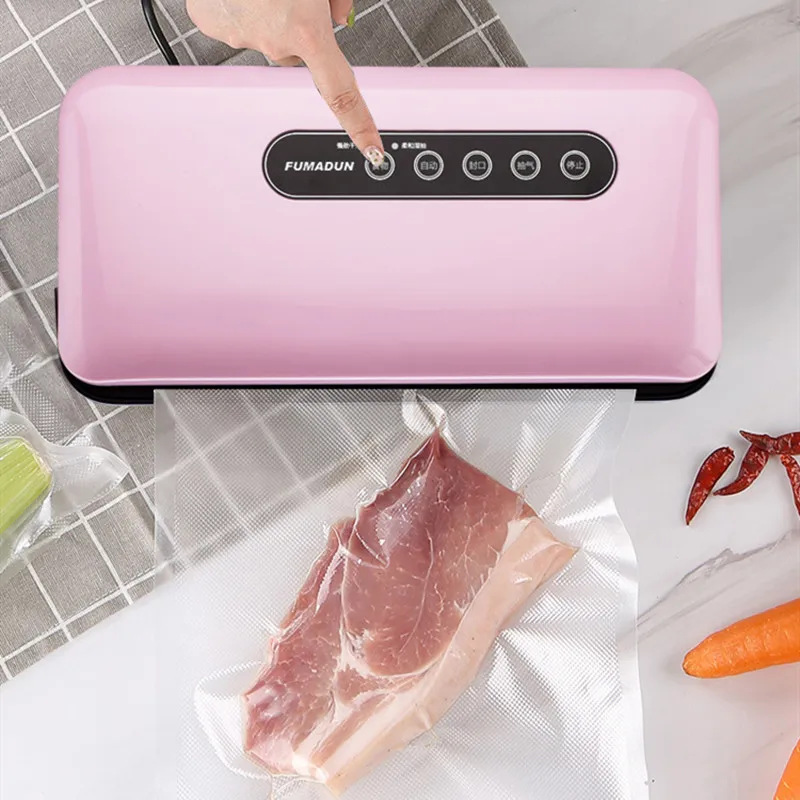 

Best Electric Vacuum Food Sealer Packaging Machine For Home Kitchen Food Saver Bags Commercial Vacuum Food Sealing Household