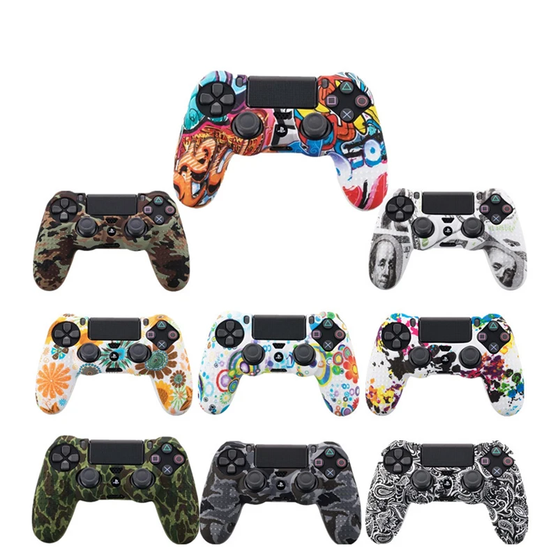 Цветной защитный чехол для игрового контроллера PS4 Playstation 4 Pro Slim|Чехлы| |