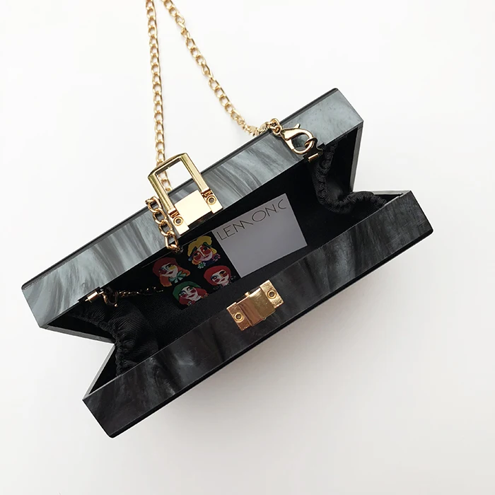

Women Messenger Bag New Brand Fashion Wallet Luxury Party Prom Bag Elegant Lady Evening Bag Casual Heart shape Acrylic Clutch