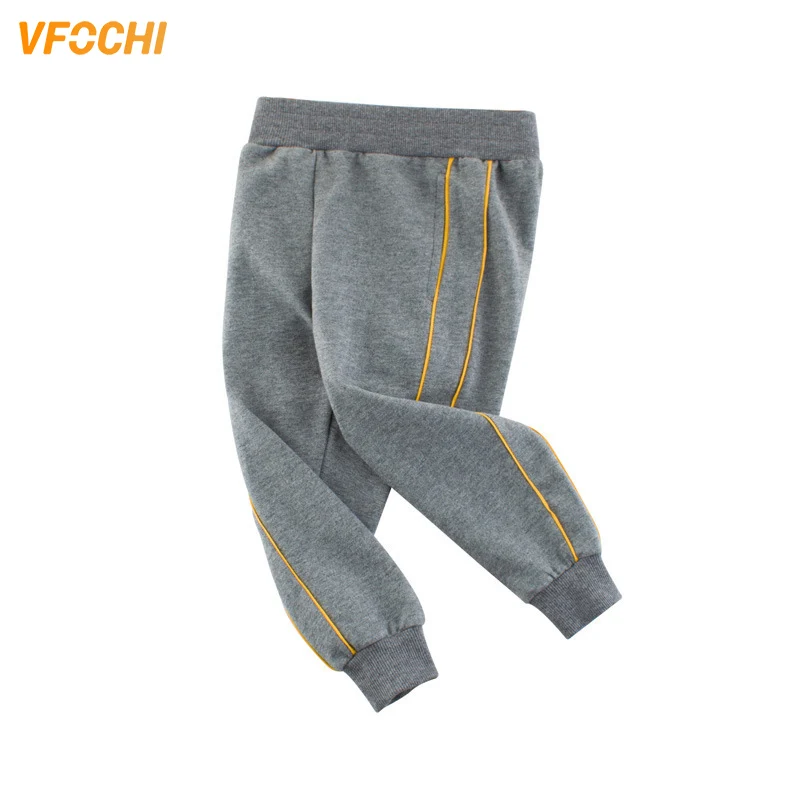 VFOCHI/Новые От 4 до 16 лет спортивные штаны для мальчиков детские брюки серого и