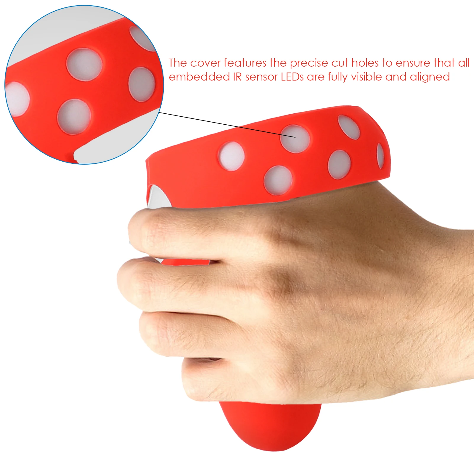 Защитный чехол ударопрочная пара силиконовая оболочка для контроллера Oculus Quest VR 2