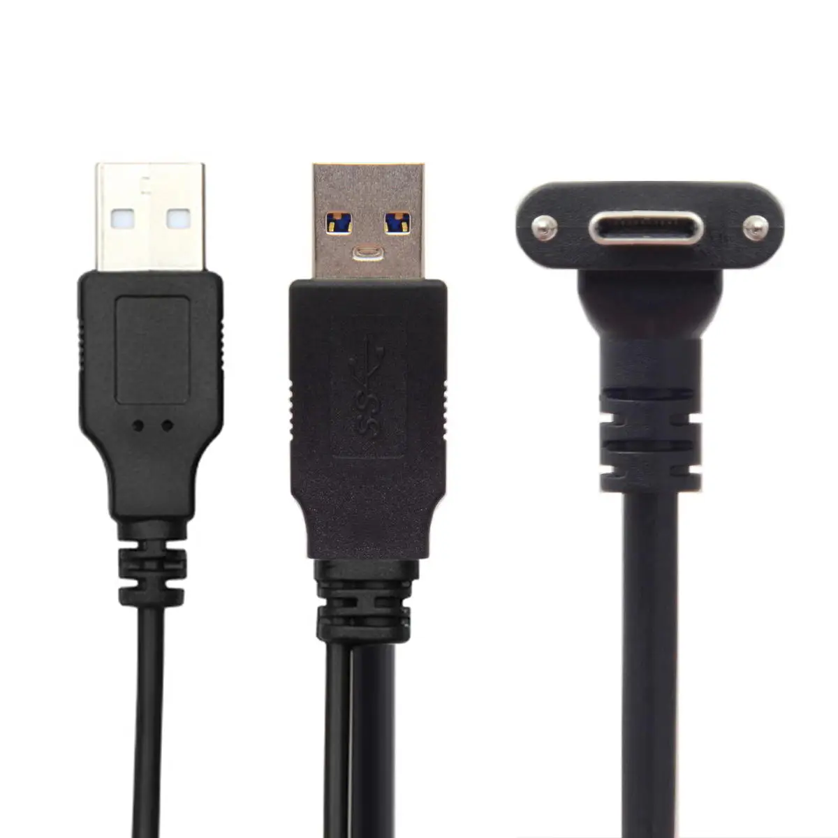 Стандартный USB3.0 кабель для передачи данных до 8 м подходит для Oculus Link VR USB 3,1 type-C двойной винтовой замок