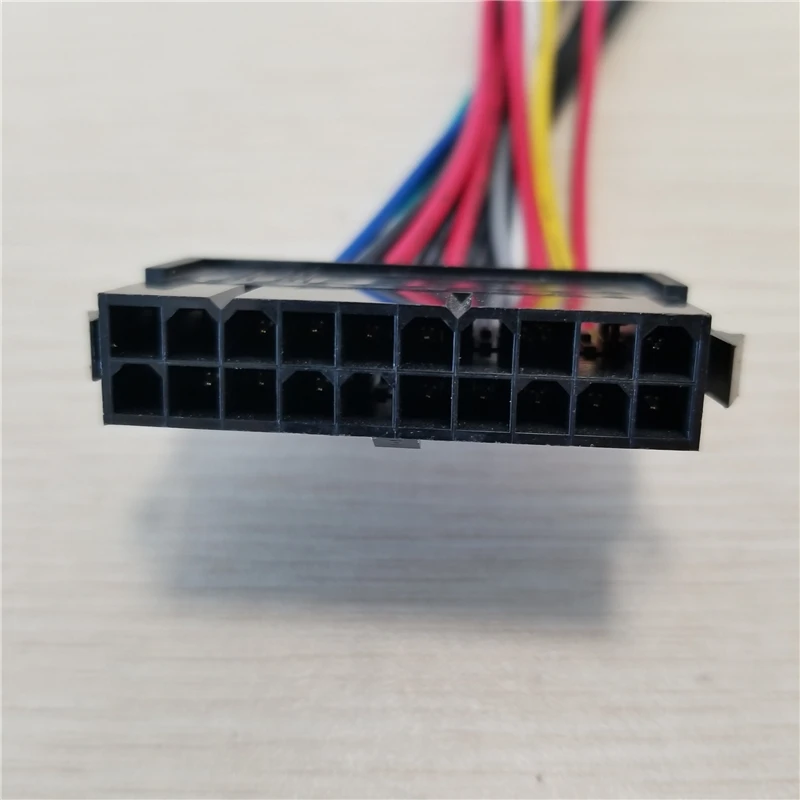 20Pin ATX на 2-портовый 6Pin AT конвертер блока питания Кабель 20 см для 286 386 486 586 старых