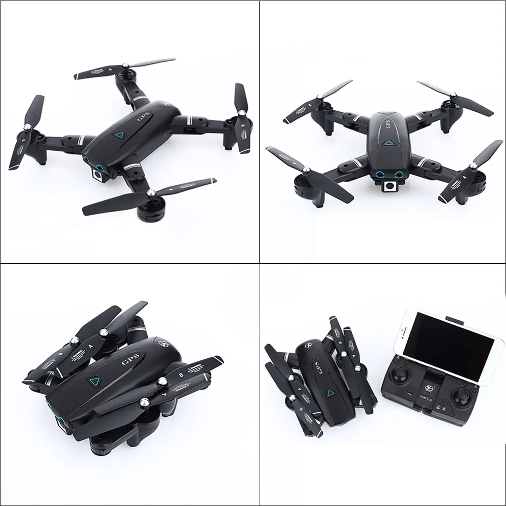 Квадрокоптер CSJ S167 складной 4K 1080P GPS FPV Wi Fi|Квадрокоптеры с камерами| |