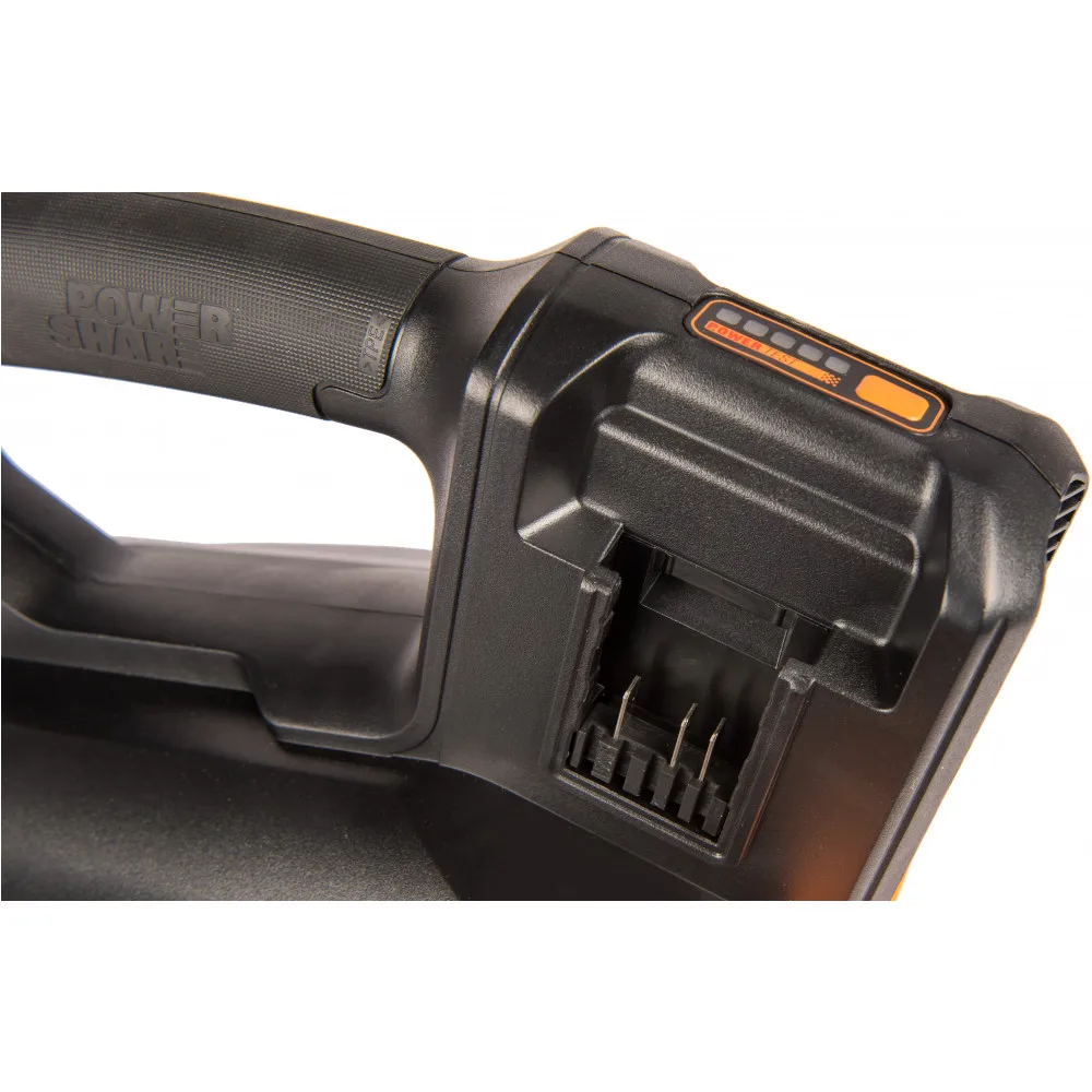 Воздуходувка аккумуляторная WORX WG584E.9 бесщеточная 145км/ч 40В без АКБ и ЗУ