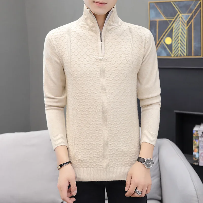 Мужские свитера с длинными рукавами темно синий черный серый красный новые