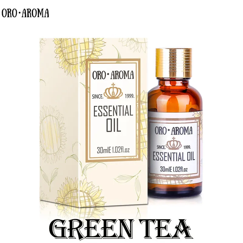 Известный бренд oroaroma натуральное эфирное масло зеленого чая для похудения