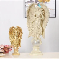 greek mythology love wings angel creative sculpture like living room bookcase bridal chamber wedding decorations ornaments gifts